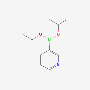 molecular formula C11H18BNO2 B13142704 Diisopropyl pyridin-3-ylboronate 