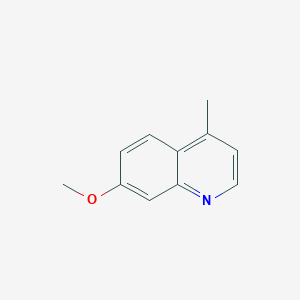 B1314273 7-Methoxy-4-methylquinoline CAS No. 6238-12-6