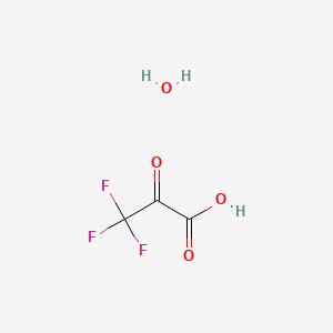 molecular formula C3H3F3O4 B1314282 3,3,3-三氟-2-氧代丙酸水合物 CAS No. 431-72-1