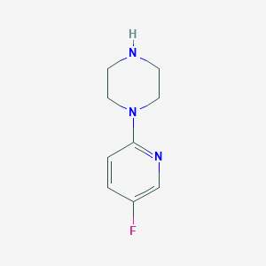 molecular formula C9H12FN3 B1314292 1-(5-氟吡啶-2-基)哌嗪 CAS No. 907208-90-6