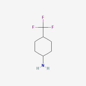 molecular formula C7H12F3N B1314293 4-(Trifluoromethyl)cyclohexanamine CAS No. 58665-70-6
