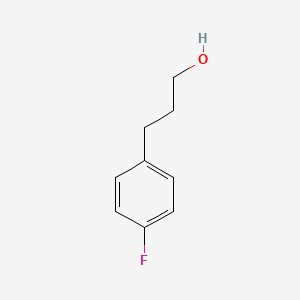 molecular formula C9H11FO B1314314 3-(4-Fluorophenyl)propan-1-OL CAS No. 702-15-8