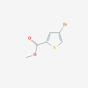 molecular formula C6H5BrO2S B1314318 4-溴噻吩-2-甲酸甲酯 CAS No. 62224-16-2