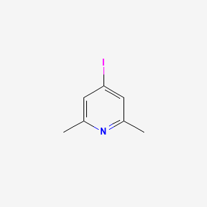 molecular formula C7H8IN B1314324 4-Iodo-2,6-dimethylpyridine CAS No. 22282-67-3