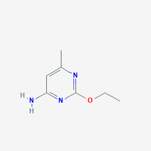 molecular formula C7H11N3O B13143436 2-Ethoxy-6-methylpyrimidin-4-amine 