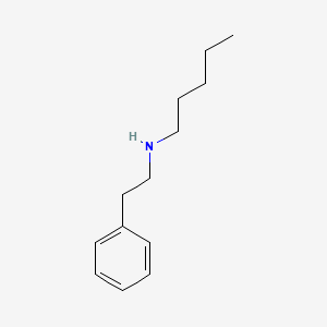 molecular formula C13H21N B1314345 N-(2-phenylethyl)pentan-1-amine CAS No. 80377-02-2
