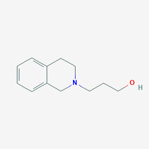 molecular formula C12H17NO B1314347 3-(3,4-Dihydroisoquinolin-2(1H)-YL)propan-1-OL CAS No. 86368-07-2