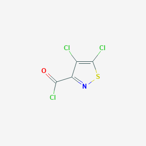 molecular formula C4Cl3NOS B1314353 4,5-Dichloroisothiazole-3-carbonyl chloride CAS No. 220769-88-0