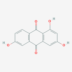 molecular formula C14H8O5 B13143590 1,3,6-Trihydroxyanthraquinone CAS No. 69008-07-7