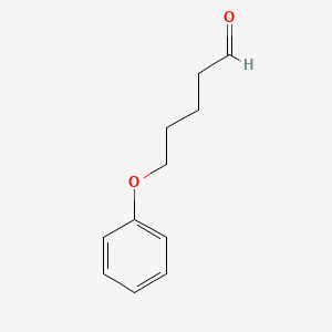 molecular formula C11H14O2 B1314364 5-Phenoxypentanal CAS No. 87841-94-9
