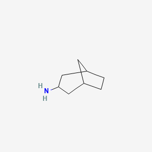 molecular formula C8H15N B1314372 Bicyclo[3.2.1]octan-3-amine CAS No. 736867-32-6