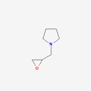 B1314373 1-(Oxiran-2-ylmethyl)pyrrolidine CAS No. 4122-80-9