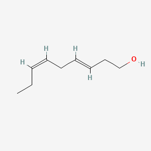 molecular formula C9H16O B13143852 (3E,6Z)-3,6-Nonadien-1-ol CAS No. 56805-23-3