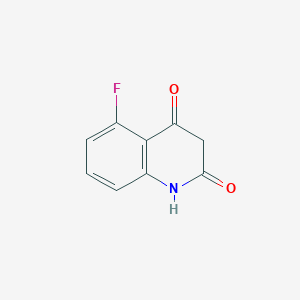 molecular formula C9H6FNO2 B13143874 5-Fluoroquinoline-2,4(1H,3H)-dione 