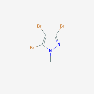 molecular formula C4H3Br3N2 B1314392 3,4,5-tribromo-1-methyl-1H-pyrazole CAS No. 57389-75-0