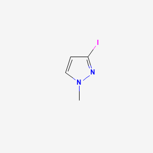 molecular formula C4H5IN2 B1314393 3-Iodo-1-methyl-1H-pyrazole CAS No. 92525-10-5