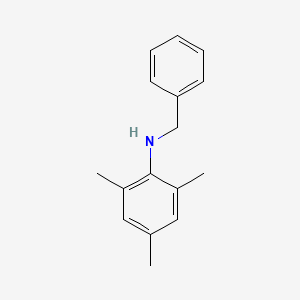 molecular formula C16H19N B1314396 N-苄基-2,4,6-三甲基苯胺 CAS No. 60882-91-9