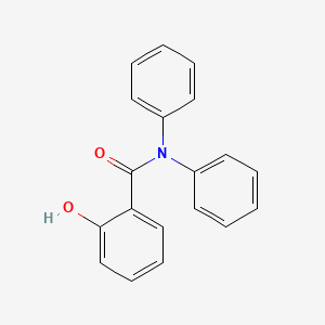 molecular formula C19H15NO2 B13144056 2-Hydroxy-N,N-diphenylbenzamide CAS No. 62892-76-6