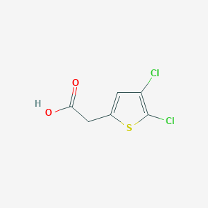 molecular formula C6H4Cl2O2S B13144155 4,5-dichloro-2-Thiopheneacetic acid 