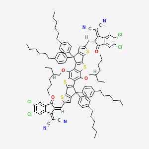 molecular formula C110H110Cl4N4O4S4 B13144307 BT-Cic 