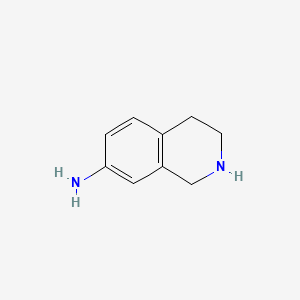 molecular formula C9H12N2 B1314433 1,2,3,4-Tetrahydroisoquinolin-7-amine CAS No. 72299-68-4