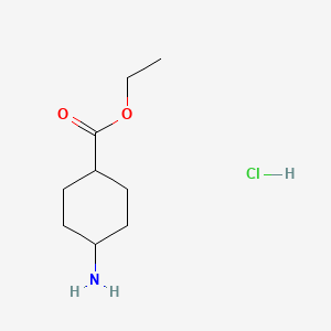 molecular formula C9H18ClNO2 B1314436 trans-Ethyl 4-aminocyclohexanecarboxylate hydrochloride CAS No. 90950-09-7