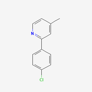 2-(4-Chlorophenyl)-4-methylpyridine