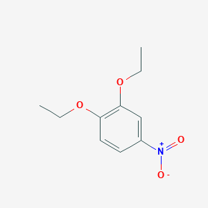 molecular formula C10H13NO4 B1314448 1,2-二乙氧基-4-硝基苯 CAS No. 4992-63-6