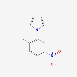 molecular formula C11H10N2O2 B1314458 1-(2-methyl-5-nitrophenyl)-1H-pyrrole CAS No. 94009-16-2