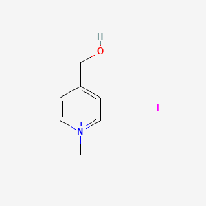 molecular formula C7H10INO B1314469 4-(hydroxymethyl)-1-methylpyridin-1-ium iodide CAS No. 6457-57-4