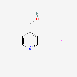 molecular formula C7H10INO B1314469 4-(Hydroxymethyl)-1-methylpyridinium iodide CAS No. 6457-57-4