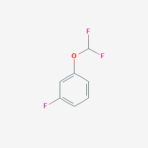 molecular formula C7H5F3O B1314475 1-(二氟甲氧基)-3-氟苯 CAS No. 34888-08-9