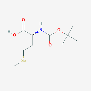 molecular formula C10H19NO4Se B13144787 Boc-D-Selenomethionine 