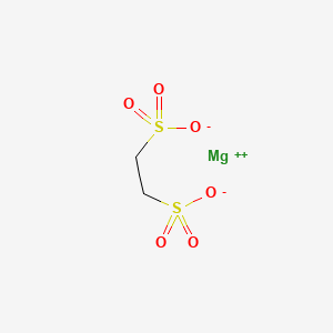 molecular formula C2H4MgO6S2 B13144816 1,2-Ethanedisulfonic Acid Magnesium Salt CAS No. 73097-80-0