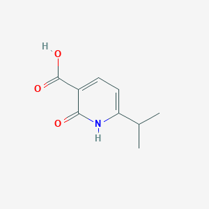 molecular formula C9H11NO3 B1314485 6-Isopropyl-2-oxo-1,2-dihydro-pyridine-3-carboxylic acid CAS No. 98483-00-2