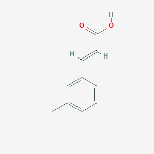 molecular formula C11H12O2 B1314487 (2E)-3-(3,4-dimethylphenyl)acrylic acid CAS No. 60521-25-7