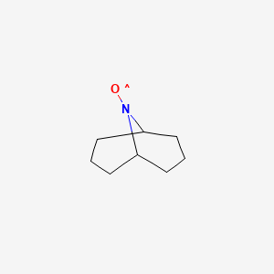 molecular formula C8H14NO B13144971 9-Azabicyclo[3.3.1]nonanen-oxyl 
