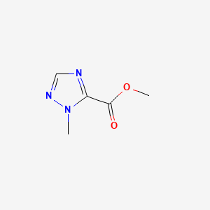 molecular formula C5H7N3O2 B1314504 1-甲基-1H-1,2,4-三唑-5-甲酸甲酯 CAS No. 57031-65-9