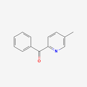 molecular formula C13H11NO B1314506 2-Benzoyl-5-methylpyridine CAS No. 127581-43-5
