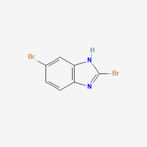 molecular formula C7H4Br2N2 B1314508 2,6-dibromo-1H-benzimidazole CAS No. 106072-43-9
