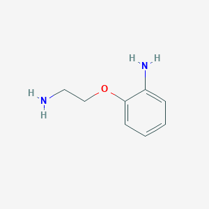 molecular formula C8H12N2O B13145089 2-(2-Aminoethoxy)aniline 
