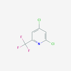 molecular formula C6H2Cl2F3N B1314510 2,4-二氯-6-(三氟甲基)吡啶 CAS No. 39891-02-6