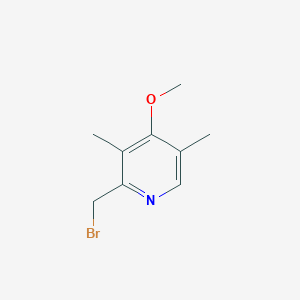 B1314512 2-(Bromomethyl)-4-methoxy-3,5-dimethylpyridine CAS No. 780752-32-1