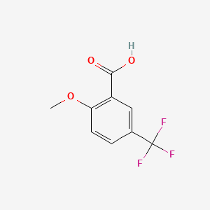 molecular formula C9H7F3O3 B1314515 2-Methoxy-5-(trifluoromethyl)benzoic acid CAS No. 4864-01-1