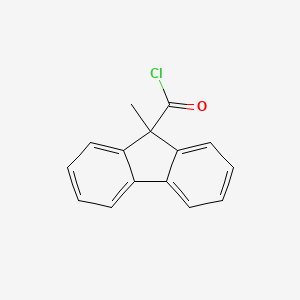 molecular formula C15H11ClO B1314522 9-Methylfluorene-9-carbonyl chloride CAS No. 82102-37-2