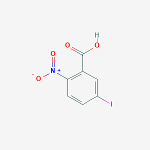 molecular formula C7H4INO4 B1314527 5-Iodo-2-nitrobenzoic acid CAS No. 35674-28-3