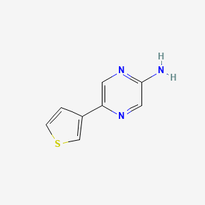 5-(Thiophen-3-yl)pyrazin-2-amine