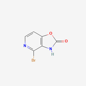 molecular formula C6H3BrN2O2 B13145449 4-Bromooxazolo[4,5-c]pyridin-2(3H)-one 
