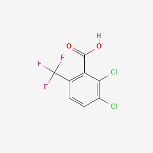 molecular formula C8H3Cl2F3O2 B1314545 2,3-Dichloro-6-(trifluoromethyl)benzoic acid CAS No. 25922-43-4