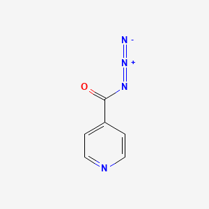 molecular formula C6H4N4O B1314553 Pyridine-4-carbonyl azide 